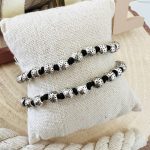 Bracciale sfere e nodini