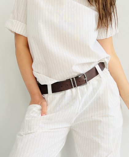 Blusetta gessata cotton