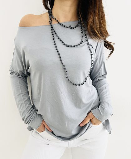 Collana cristal cotton