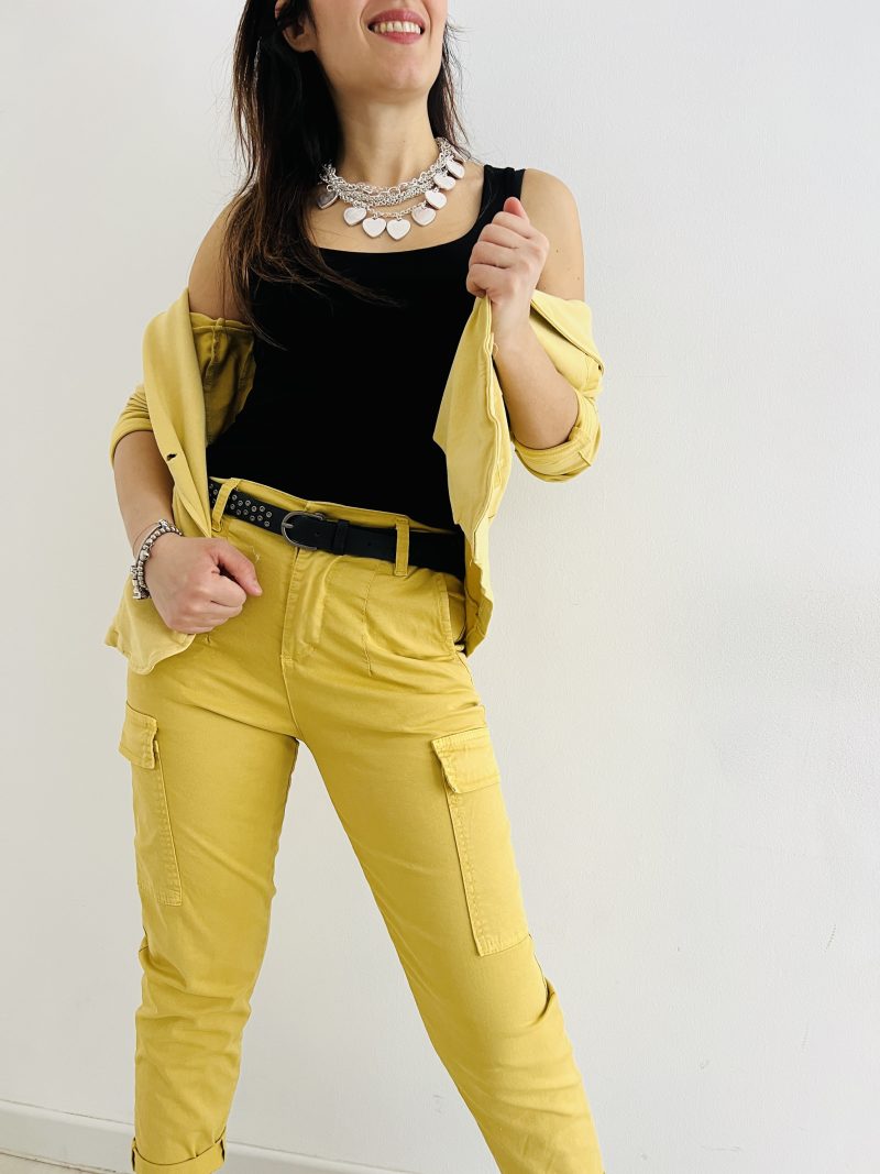 Pantalone cargo fit - immagine 3
