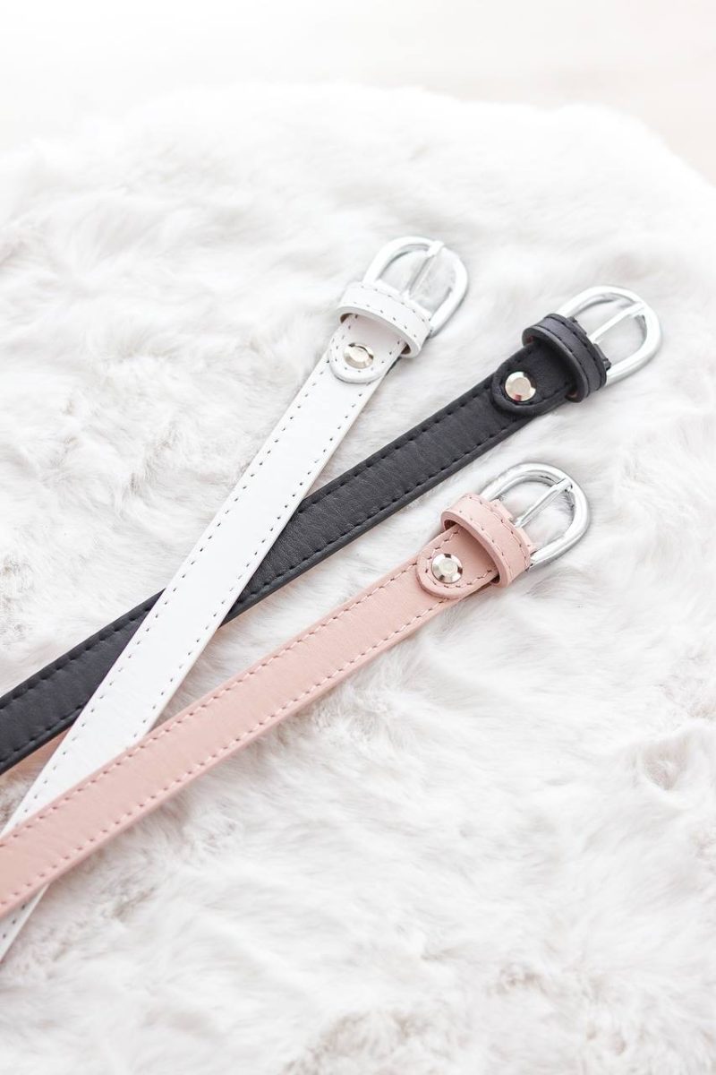Cintura pelle mini
