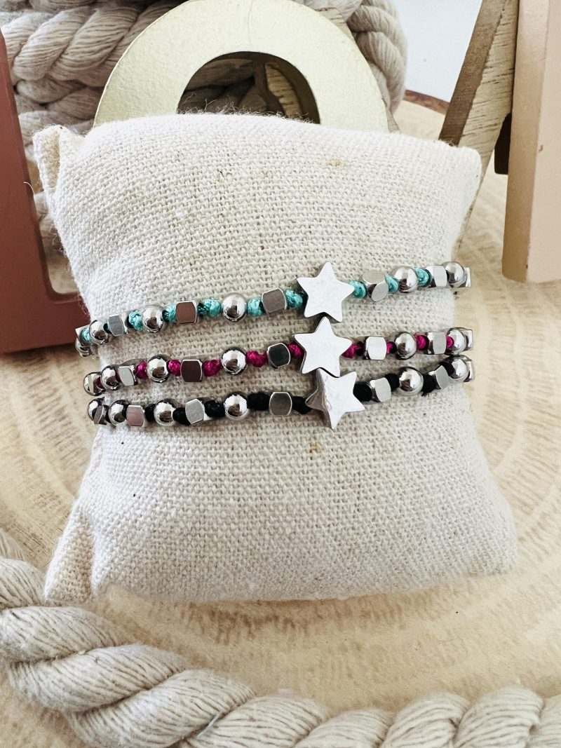 Bracciale stelline color