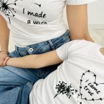 T-shirt mini me fiore