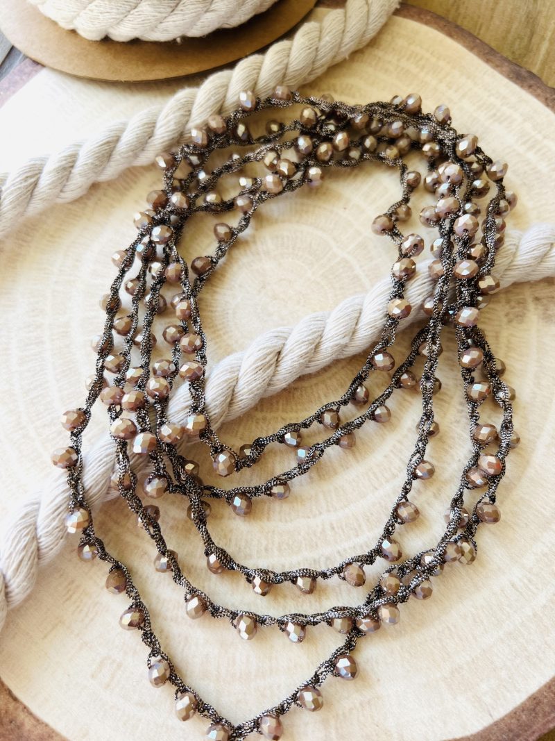 Collana cristal cotton - immagine 4