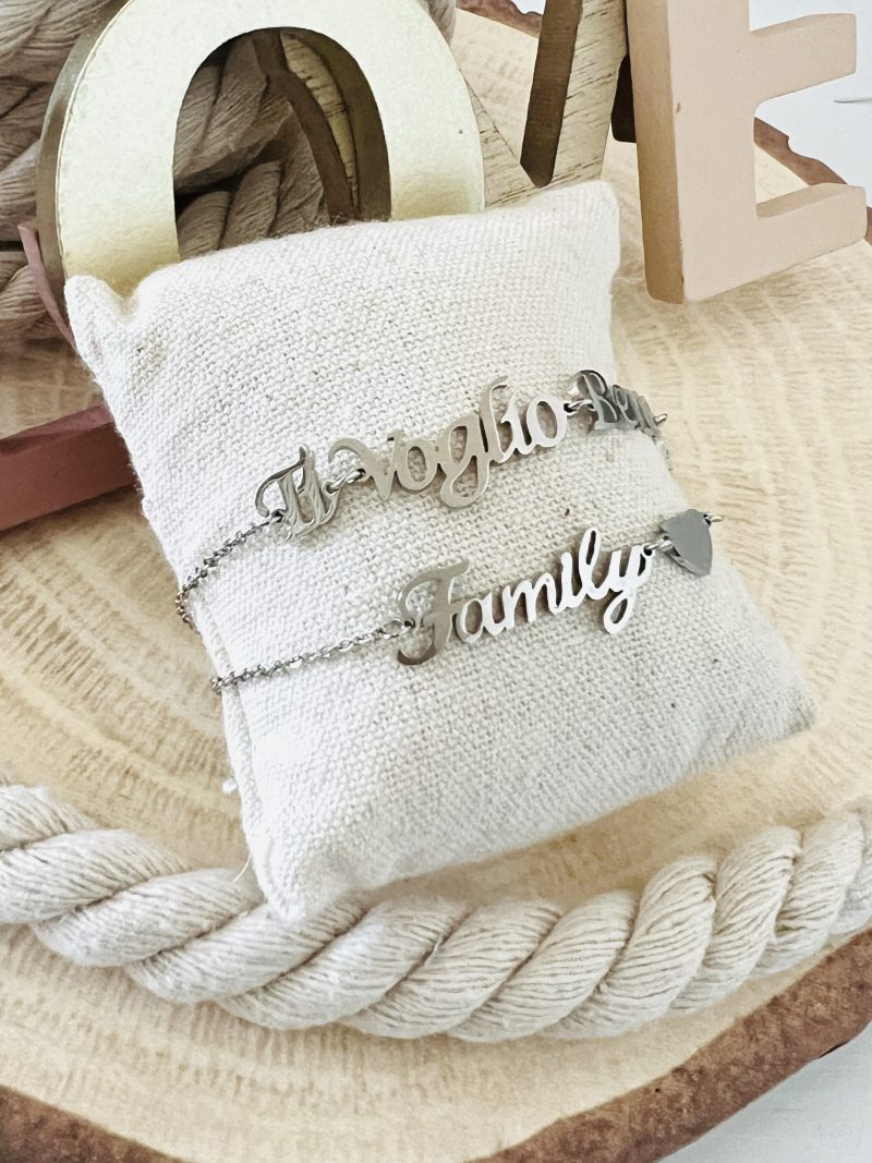 Bracciale scritta