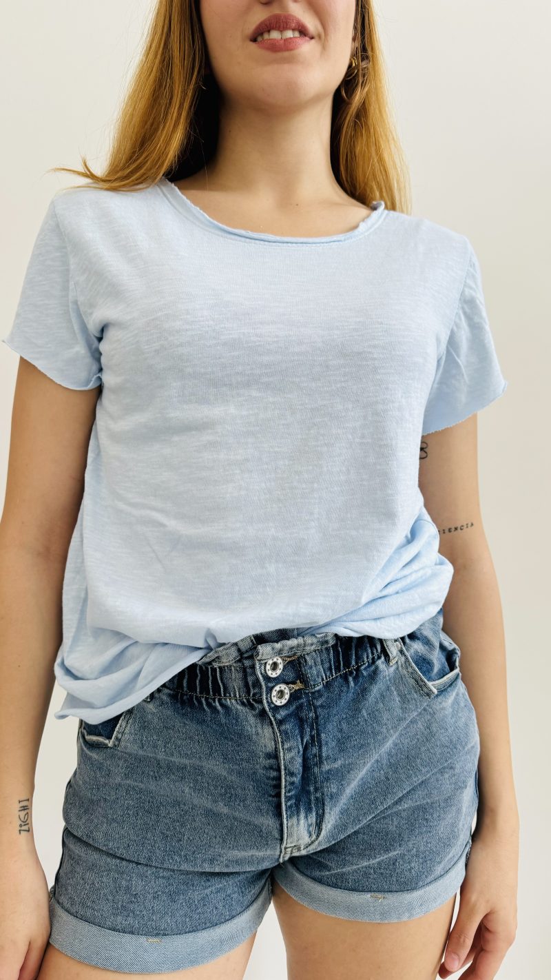 T-shirt cotton mezza manica - immagine 2