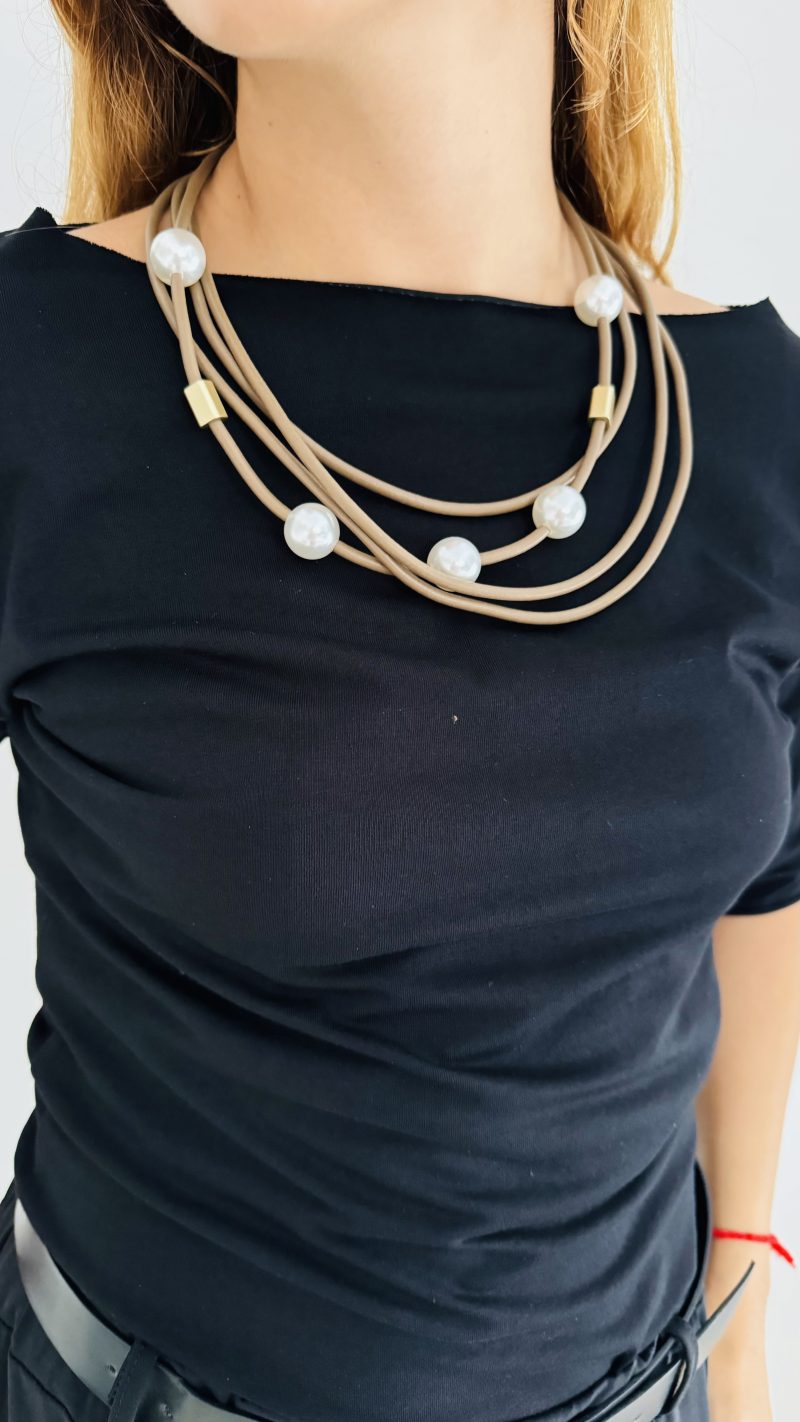 Collana millefili pearl
