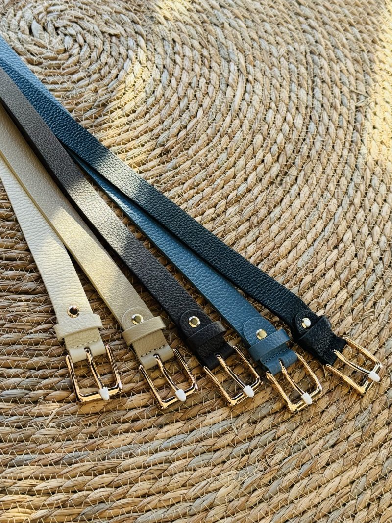 Cintura semplice pelle