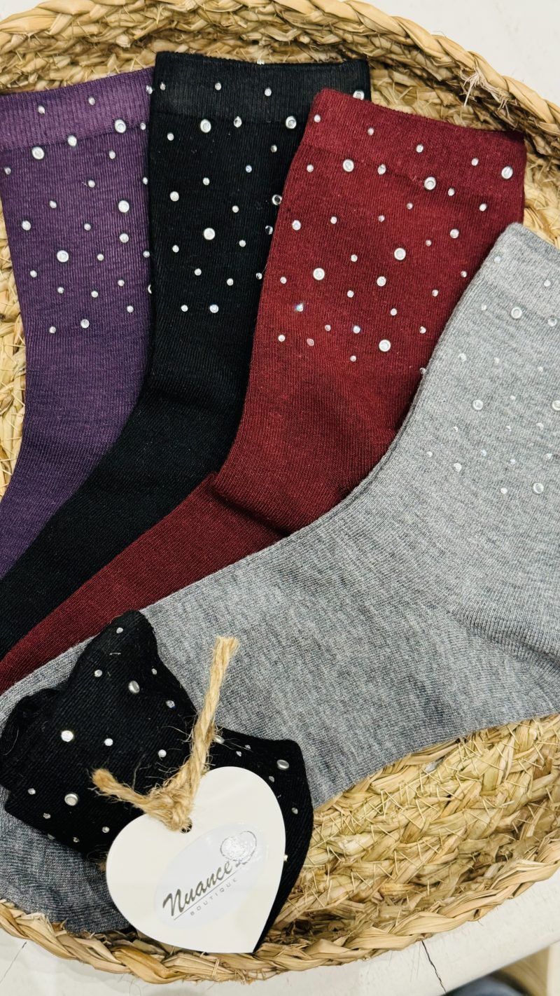 Calza strass