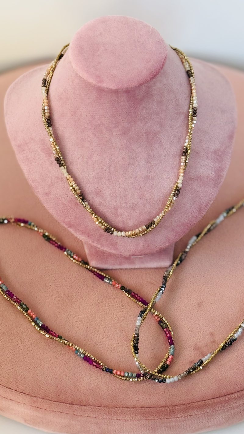 Girocollo cristal double