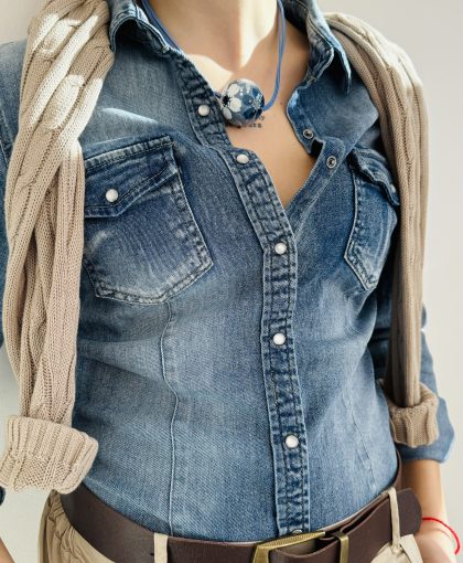 Camicia denim wow