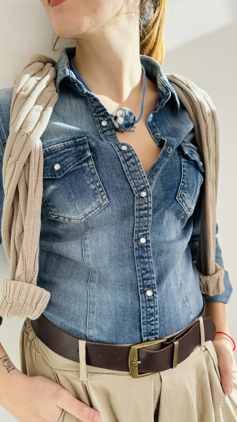 Camicia denim wow