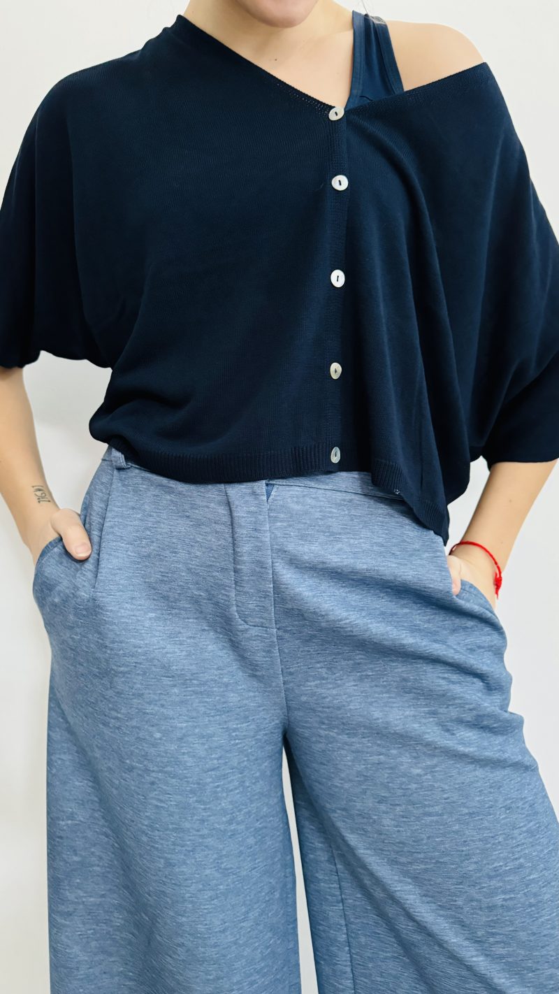 Pantalone scuba chic - immagine 2