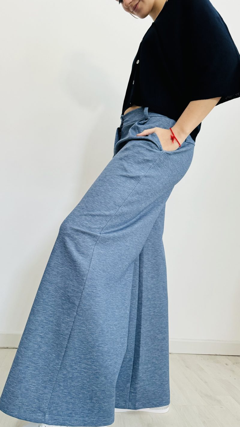 Pantalone scuba chic