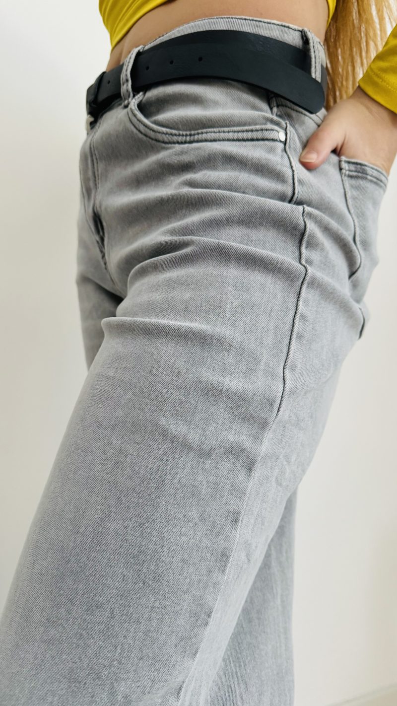 Jeans palazzo perla - immagine 4