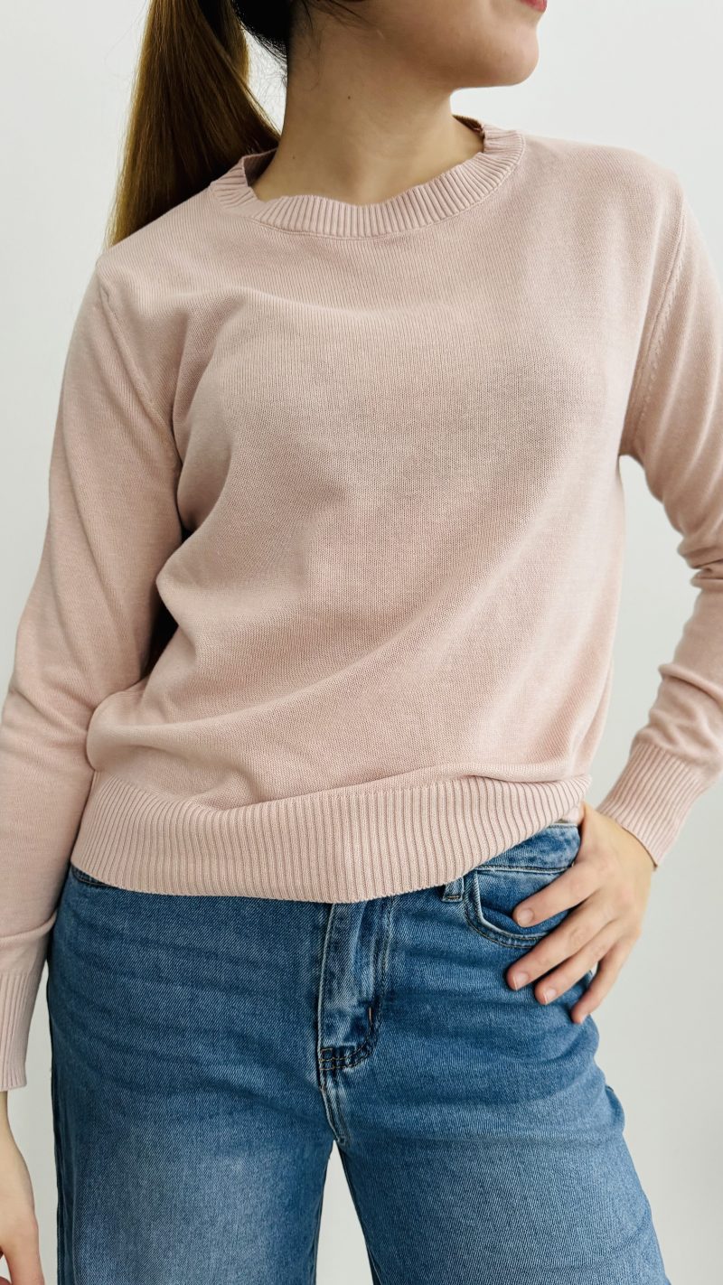 Maglioncino basic cotton - immagine 2