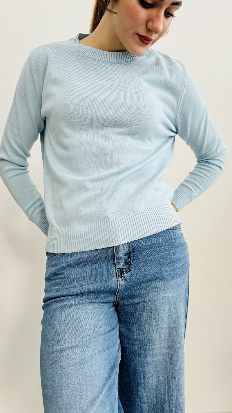 Maglioncino basic cotton - immagine 4