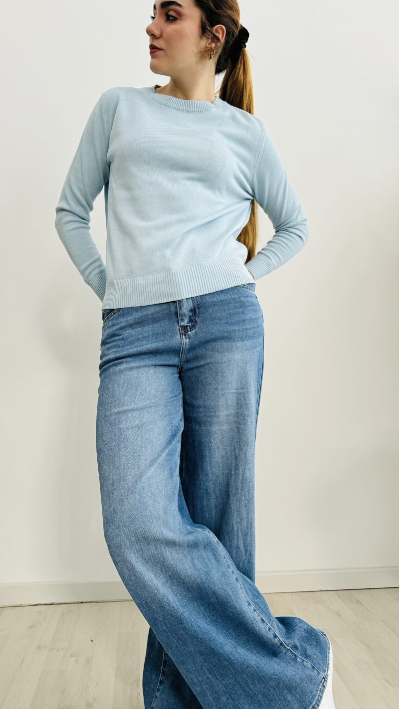 Maglioncino basic cotton - immagine 5