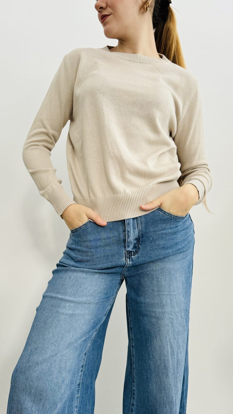 Maglioncino basic cotton - immagine 6