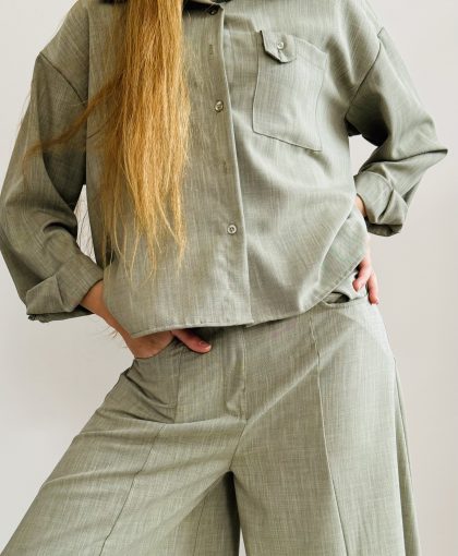 Camicia melange