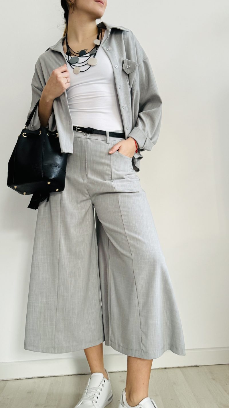 Camicia melange - immagine 6