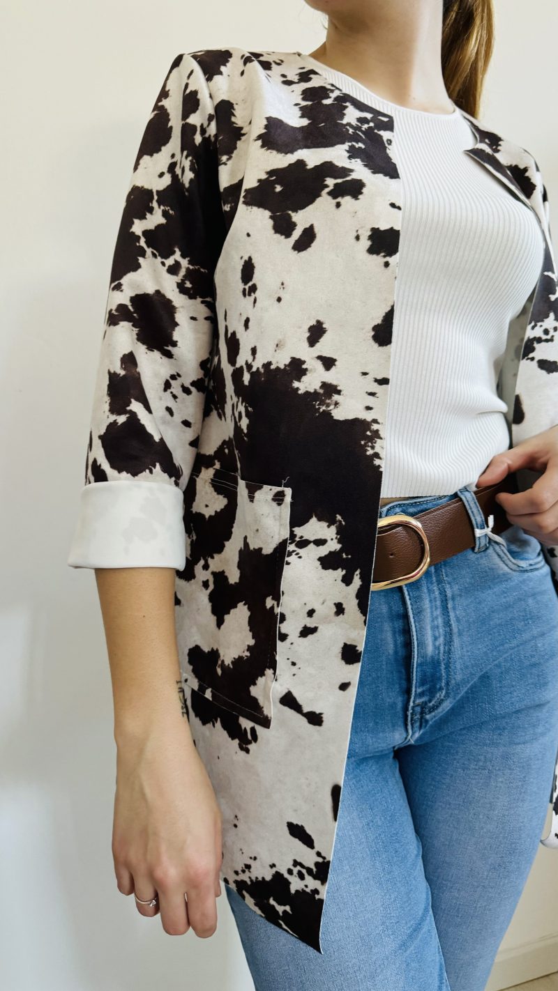 Spolverino cow print