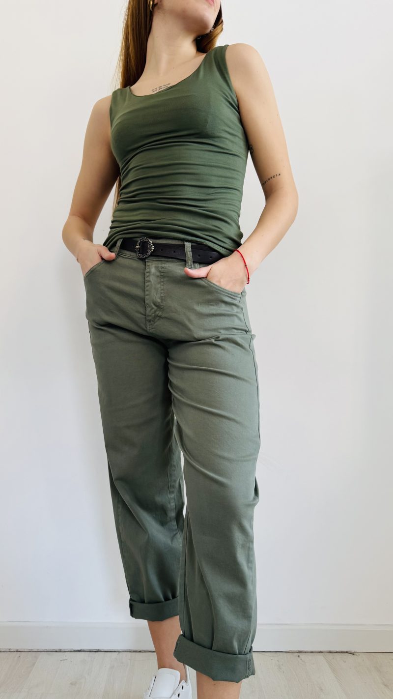 Pantalone baggy cotton - immagine 3