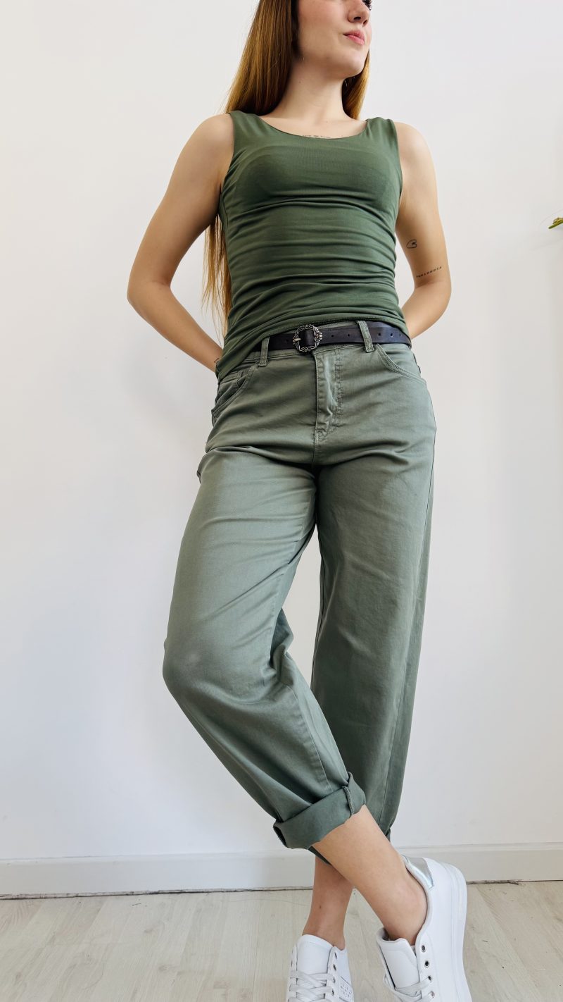 Pantalone baggy cotton - immagine 2