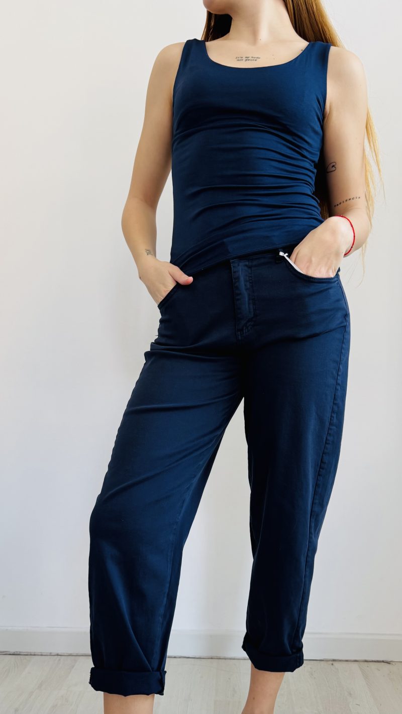 Pantalone baggy cotton - immagine 5
