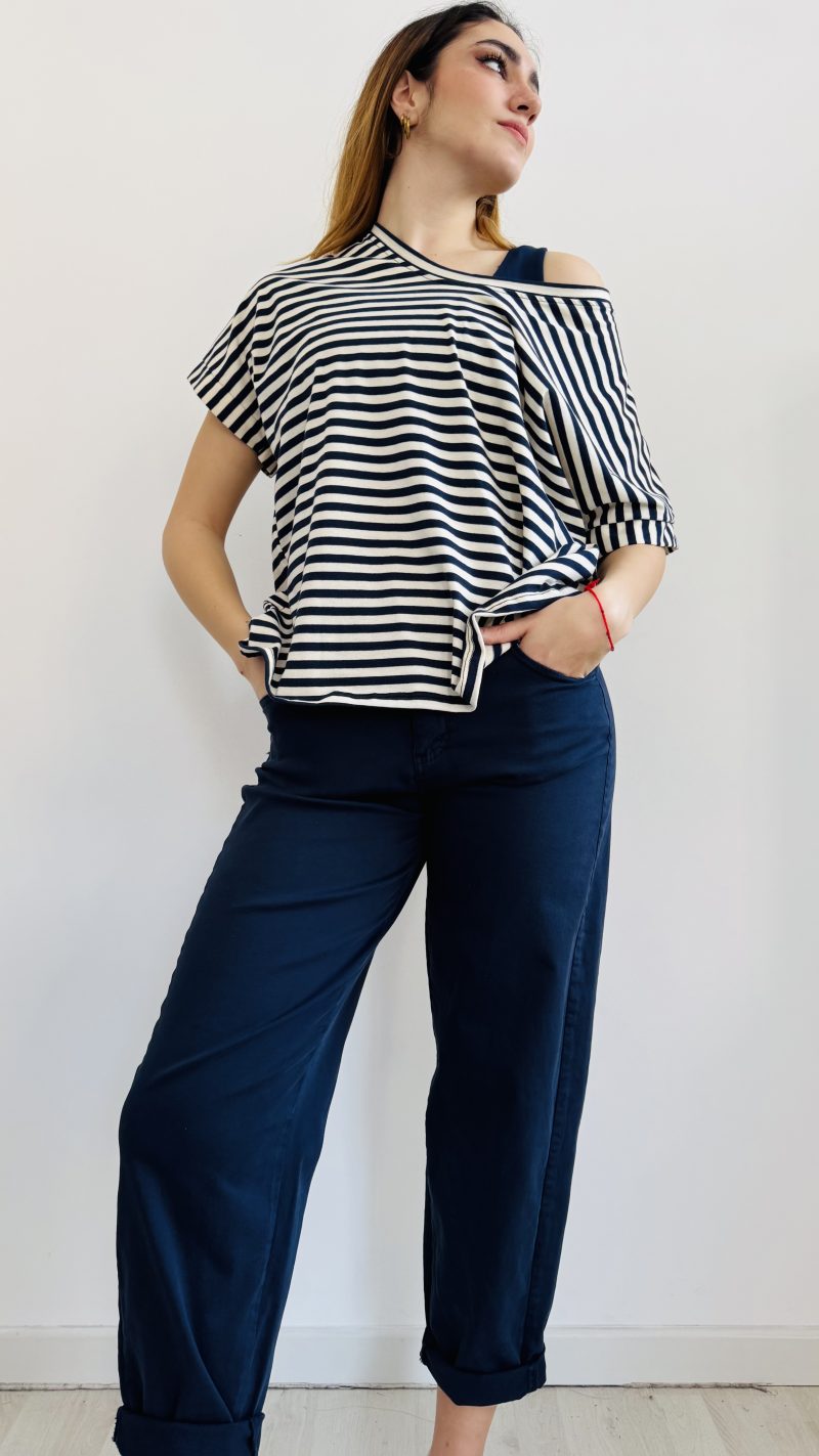 Pantalone baggy cotton - immagine 4
