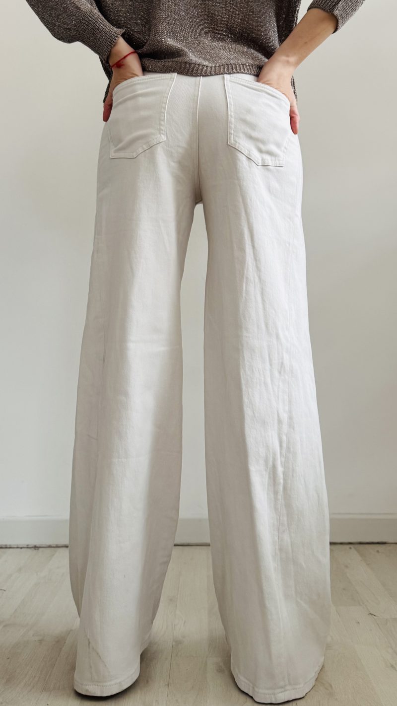 Jeans palazzo burro - immagine 2