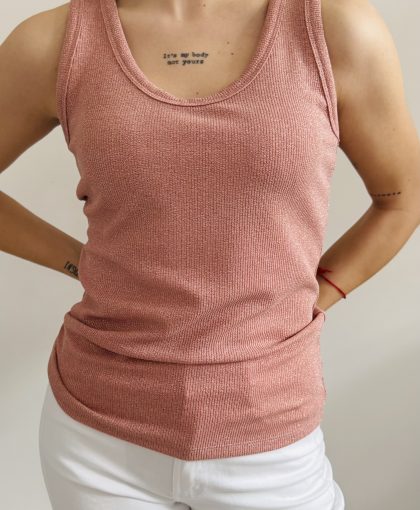 Canottina lurex