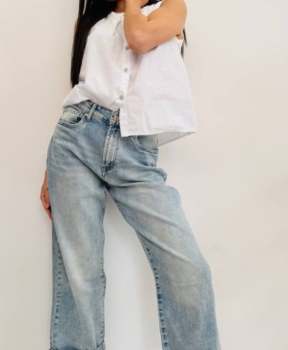 Jeans mom fit