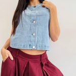 Gilet denim