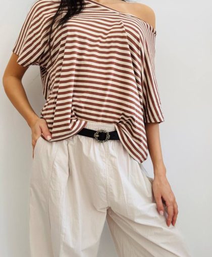 T-shirt v righe
