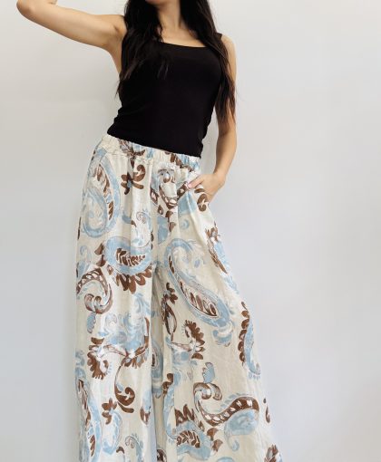Pantalone lino fantasy