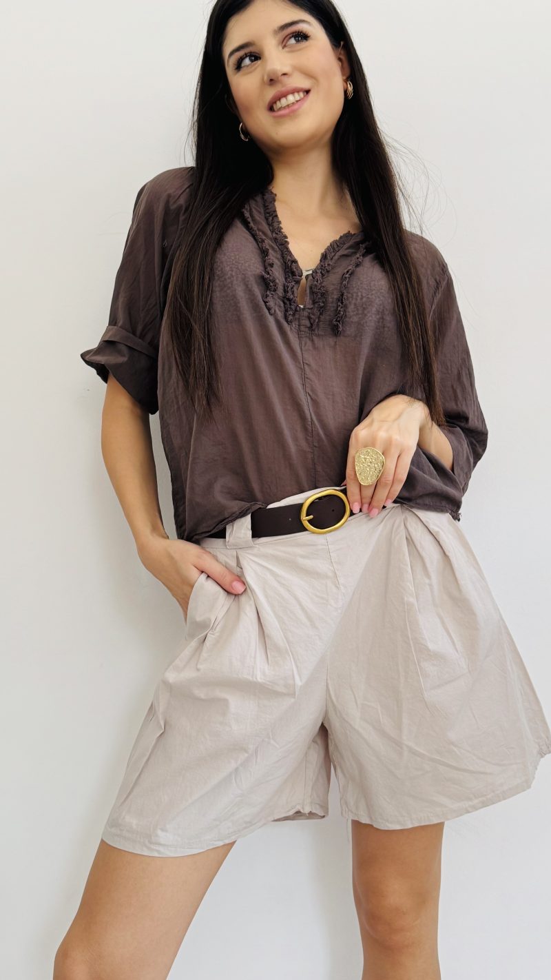 Camicia mussola frou