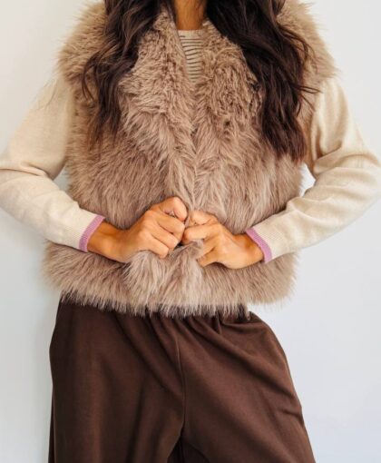 Gilet pelliccia