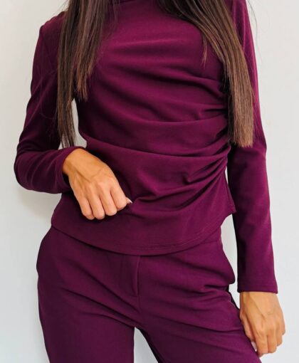 Maglia crepe arriccio