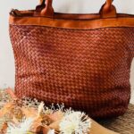 Shopper midi intrecciata