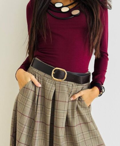 Maglia basic girocollo