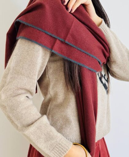 Maxi sciarpa profili