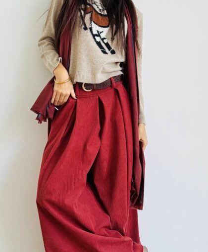 Pantalone rachel velvet 2