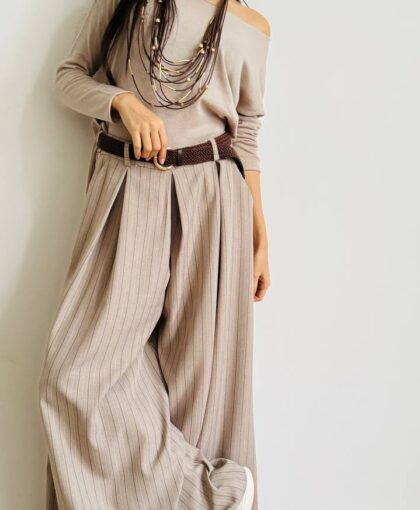 Pantalone rachel gessato