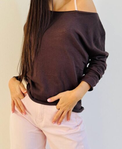 Maglioncino filo barchetta