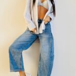 Jeans slouchy light