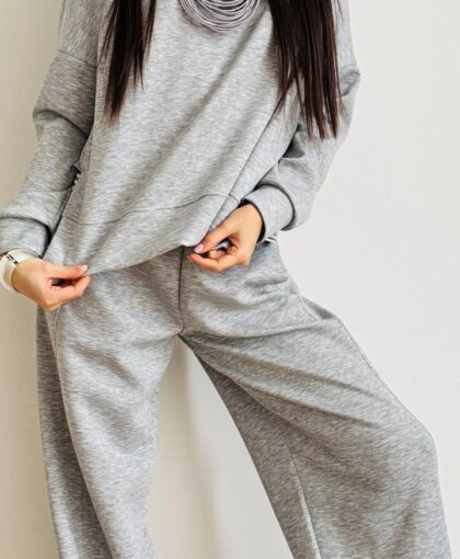 Felpa girocollo scuba