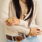 Cardigan mini treccine