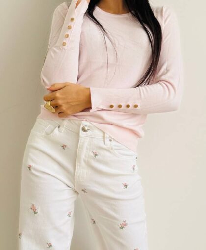 Girocollo bottoncini