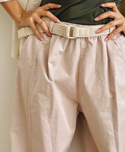 Cintura intreccio tessuto